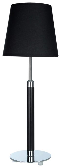 Whitney - Table Lamp - Chrome & Black